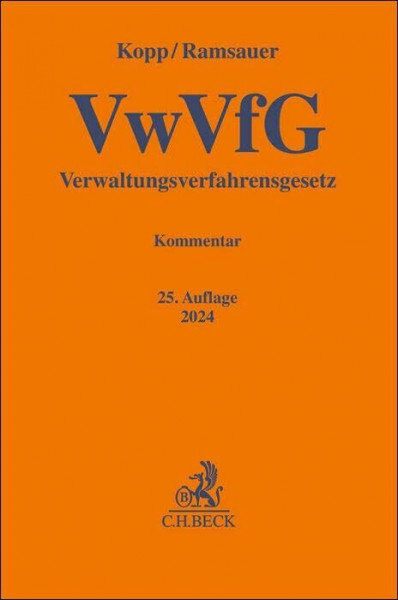 Verwaltungsverfahrensgesetz: Kommentar (Gelbe Erläuterungsbücher)