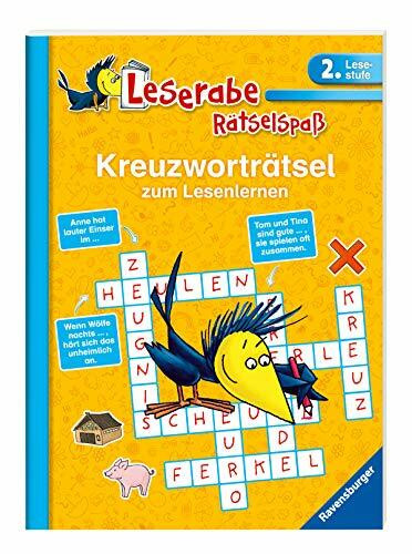 Kreuzworträtsel zum Lesenlernen (2. Lesestufe) (Leserabe - Rätselspaß)
