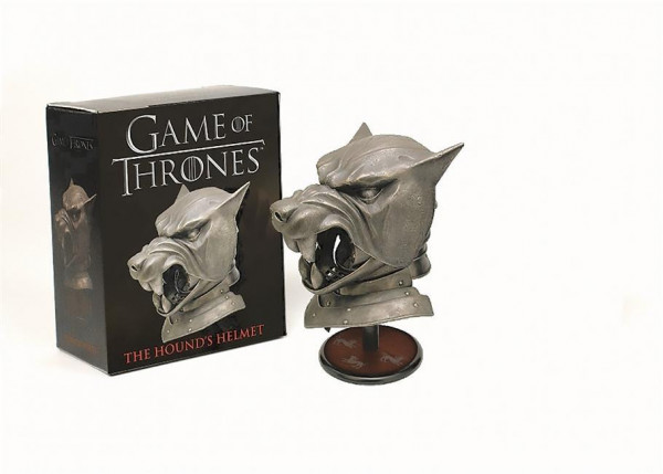 Game of Thrones: The Hound's Helmet. Book and Toy