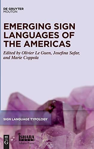 Emerging Sign Languages of the Americas (Sign … | Studibuch