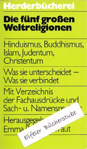 Die fünf großen Weltreligionen (6548 644). Hinduismus, Buddhismus, Islam, Judentum, Christentum.