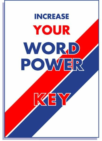 Increase Your Wordpower KEY: Lösungsheft: Answers and Comments