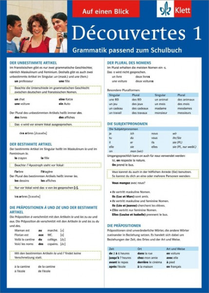 Découvertes 1. Auf einen Blick. Grammatik