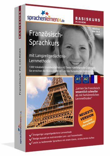 Französisch Sprachkurs: Französisch lernen für Anfänger (A1/A2). Lernsoftware