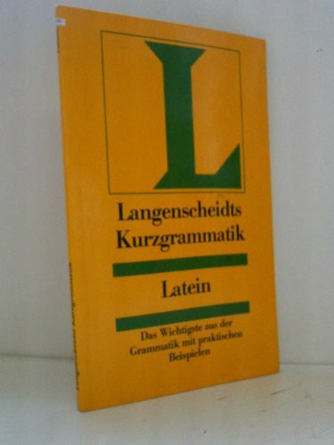 Langenscheidts Kurzgrammatik, Latein