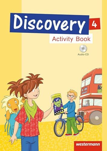 Discovery 1 - 4: Ausgabe 2013: Activity Book 4 mit Audio-CD