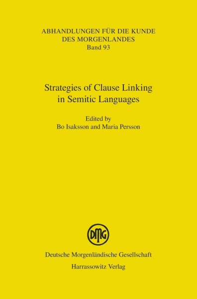 Strategies of Clause Linking in Semitic Languages