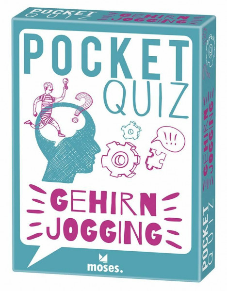 Pocket Quiz Gehirnjogging | 50 Aufgaben für Leute mit Köpfchen: 50 Aufgaben für alle mit Köpfchen! (Pocket Quiz / Ab 12 Jahre /Erwachsene)