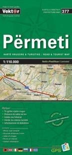 Përmeti Provinzkarte 1 : 110 000 GPS