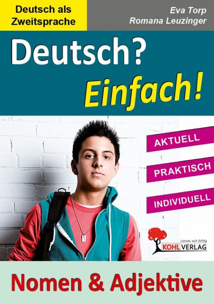 Nomen Pronomen Adjektive Deutsch Zweitsprache Grundschule Förderschule Sekundarstufe Klasse 4 5 6 7 8 9 10 | Grammatik Wortarten DaZ Inklusion ... Fremdsprache / Nomen, Pronomen und Adjektive