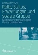 Rolle, Status, Erwartungen und soziale Gruppe