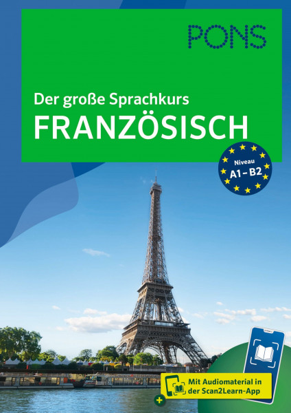 PONS Der große Sprachkurs Französisch: Mit Audiomaterial in der Scan2Learn-App