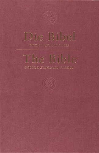 The Bible: English Standard Version, Dark Red, Parallel Bible: Luther-ESV
