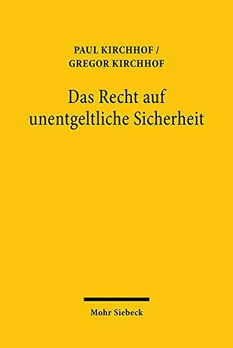 Das Recht auf unentgeltliche Sicherheit: Zur Sicherheitsgebühr bei Risikoveranstaltungen