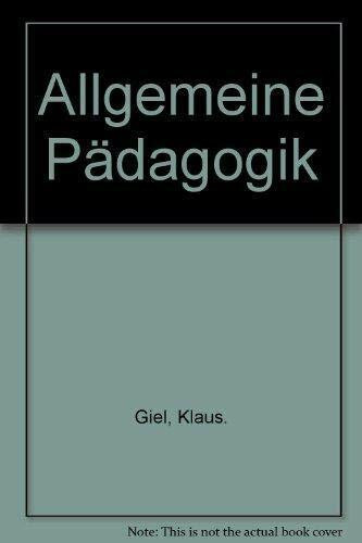 Allgemeine Pädagogik
