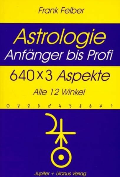 640 x 3 Aspekte - Alle 12 Winkel (Astrologie Anfänger - Profi)