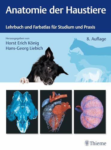 Anatomie der Haustiere: Lehrbuch und Farbatlas f�r Studium und Praxis