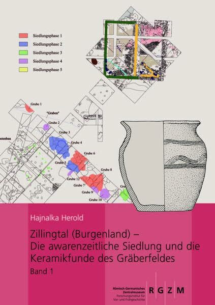 Zillingtal (Burgenland): Die awarenzeitliche Siedlung und die Keramikfunde des Gräberfeldes; 2 Bände (Römisch Germanisches Zentralmuseum / Monographien des Römisch-Germanischen Zentralmuseums)