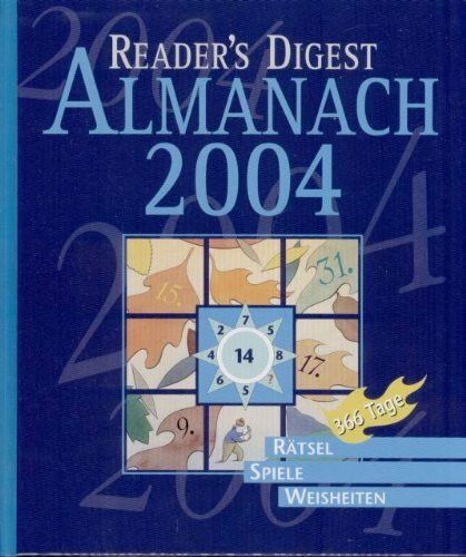 RD Almanach 2004: Rätsel, Spiele, Weisheiten