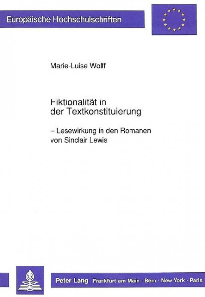 Fiktionalität in der Textkonstituierung