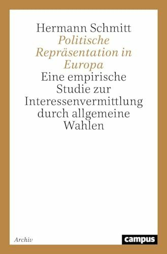 Politische Repräsentation in Europa.