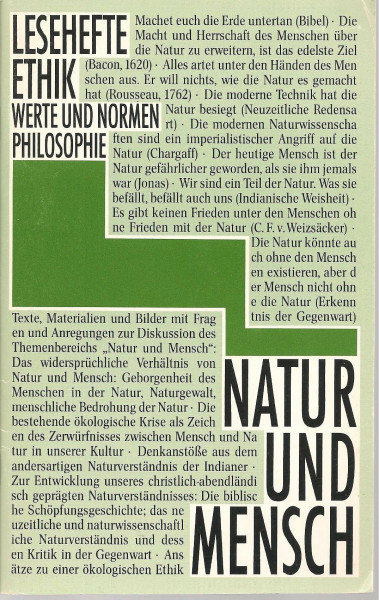 Lesehefte Ethik, Natur und Mensch