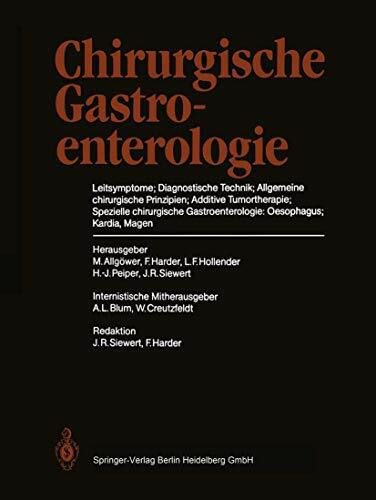Chirurgische Gastroenterologie. 2 Bände