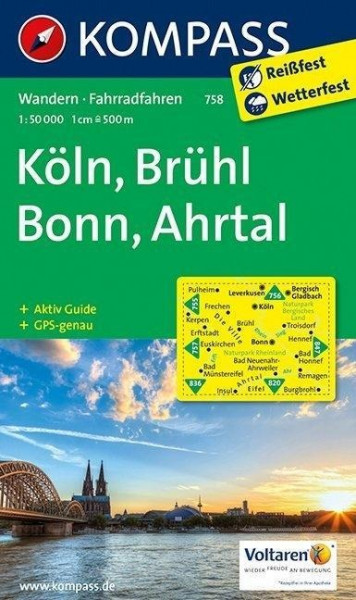 Köln - Brühl - Bonn - Ahrtal 1 : 50 000
