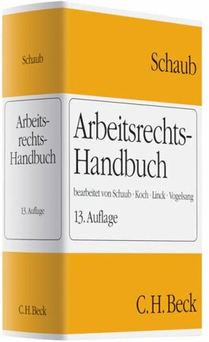 Arbeitsrechts-Handbuch