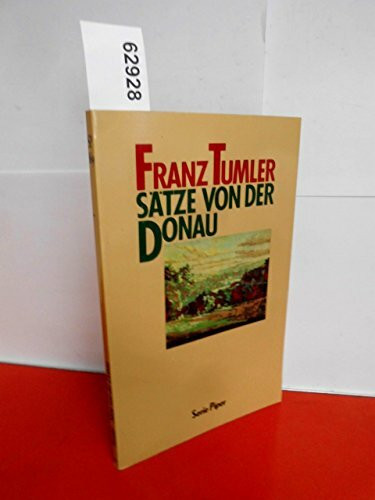 Sätze von der Donau: Gedicht (Piper Taschenbuch)