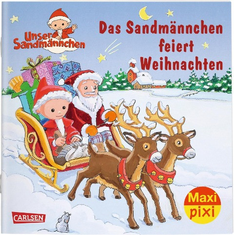 Maxi Pixi 300: VE 5 Das Sandmännchen feiert Weihnachten (5 Exemplare)