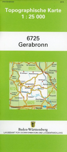 Gerabronn 1 : 25 000