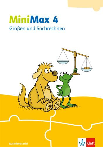MiniMax 4. Themenheft Größen und Sachrechnen - Ausleihmaterial Klasse 4