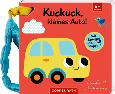 Mein Filz-Fühlbuch für den Buggy: Kuckuck, kleines Auto!