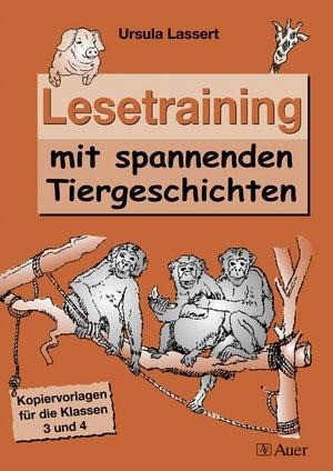 Lesetraining mit spannenden Tiergeschichten