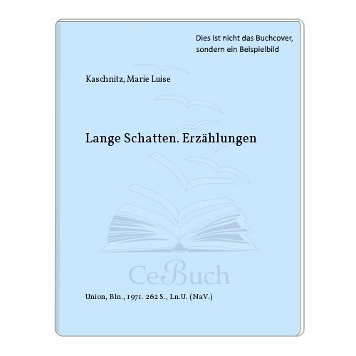 Lange Schatten. Erzählungen. Grossdruck.