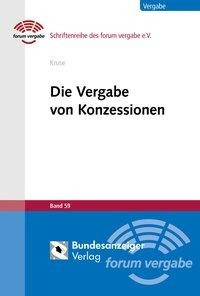 Die Vergabe von Konzessionen
