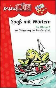 Mini LÜK Übungsheft, Spaß mit Wörtern 1