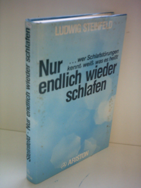 Nur (wer Schlafstörungen kennt, weiß, was es heißt) endlich wieder schlafen