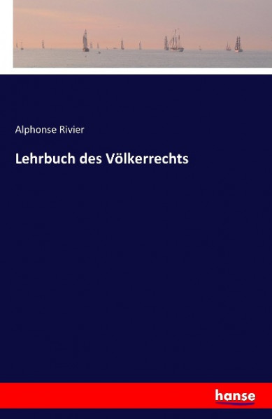 Lehrbuch des Völkerrechts