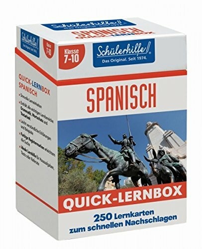 Quick-Lernbox Spanisch, 7.-10. Klasse