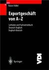 Der Anlagenexport. Hand- und Wörterbuch mit 800 Kernvokabeln