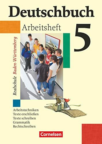Deutschbuch - Sprach- und Lesebuch - Realschule Baden-Württemberg 2003 - Band 5: 9. Schuljahr: Arbeitsheft mit Lösungen (Deutschbuch, Realschule Baden-Württemberg 2003, Band 5: 9. Schuljahr)