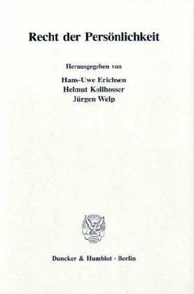 Recht der Persönlichkeit