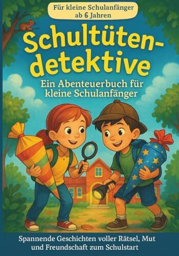 Schultütendetektive – Ein Abenteuerbuch für kleine Schulanfänger: Spannende Geschichten voller Rätsel, Mut und Freundschaft zum Schulstart: Spannende ... Rätsel, Mut & Freundschaft für den Schulstart