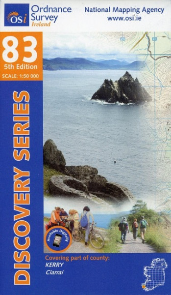 Irish Discovery Series 83. Kerry 1 : 50 000