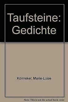 Taufsteine: Gedichte Taufsteine: Gedichte