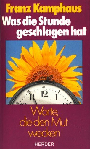Was die Stunde geschlagen hat