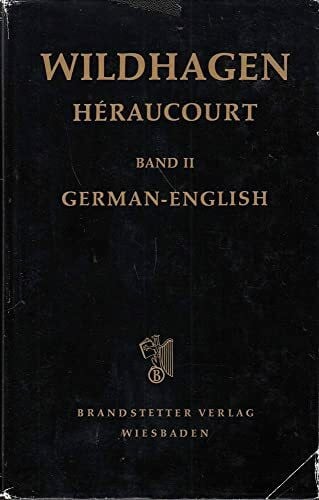 Englisch-deutsches, deutsch-englisches Wörterbuch, 2 Bde., Bd.2, Deutsch-Englisch
