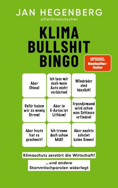 Klima-Bullshit-Bingo (SPIEGEL-Bestseller)